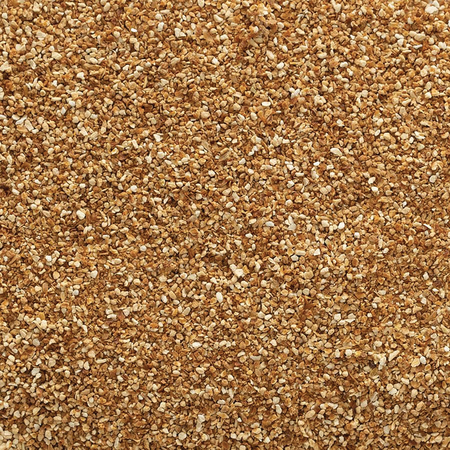 FNP067 | close-up of golden-brown granules resembling crushed grains
