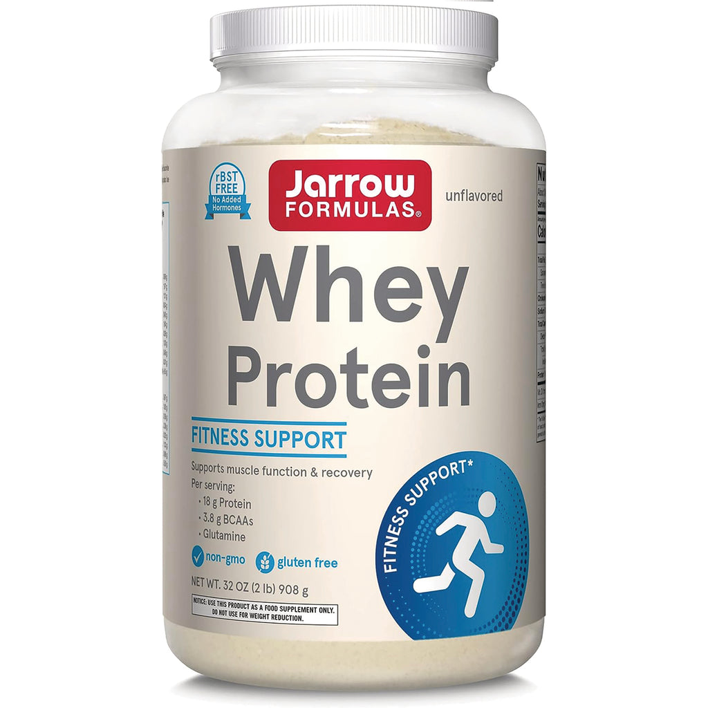 JR069 | Jarrow Formulas unflavored whey protein powder container with fitness support label - Thumbnail