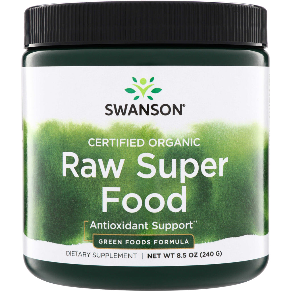SWR070 | Swanson Certified Organic Raw Super Food powder, Antioxidant Support, 8.5 oz (240 g) - Thumbnail