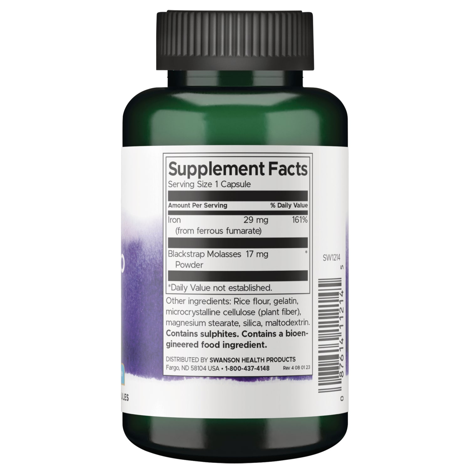 SW1214 | Capsule with size rulers in cm and inches