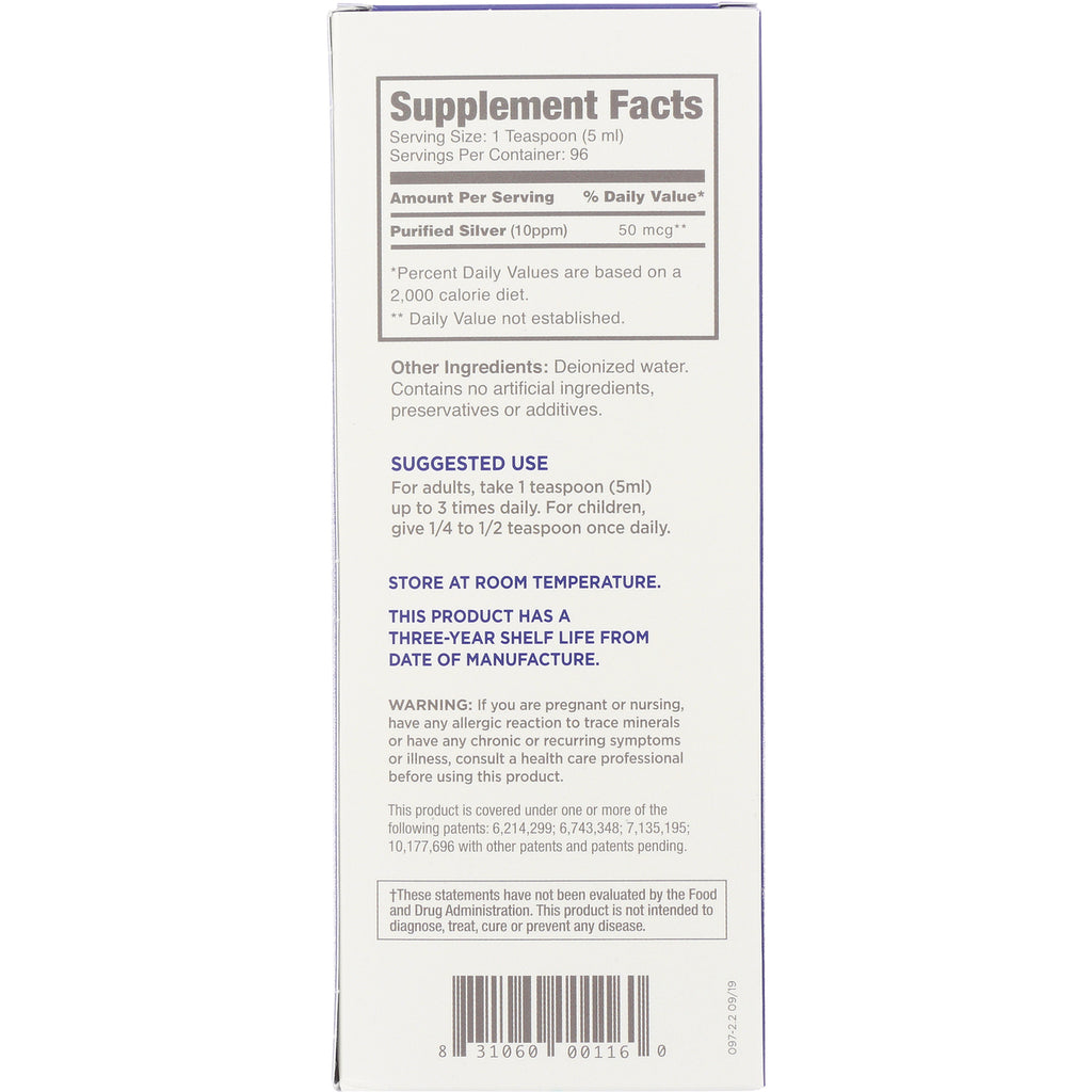 ABL004 | Back of supplement box showing Supplement Facts, suggested use, warnings and barcode - Thumbnail