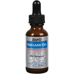 ZA187 | ZAND Oregano Oil standardized extract, 60% carvacrol, dietary supplement, 1 fl oz dropper bottle