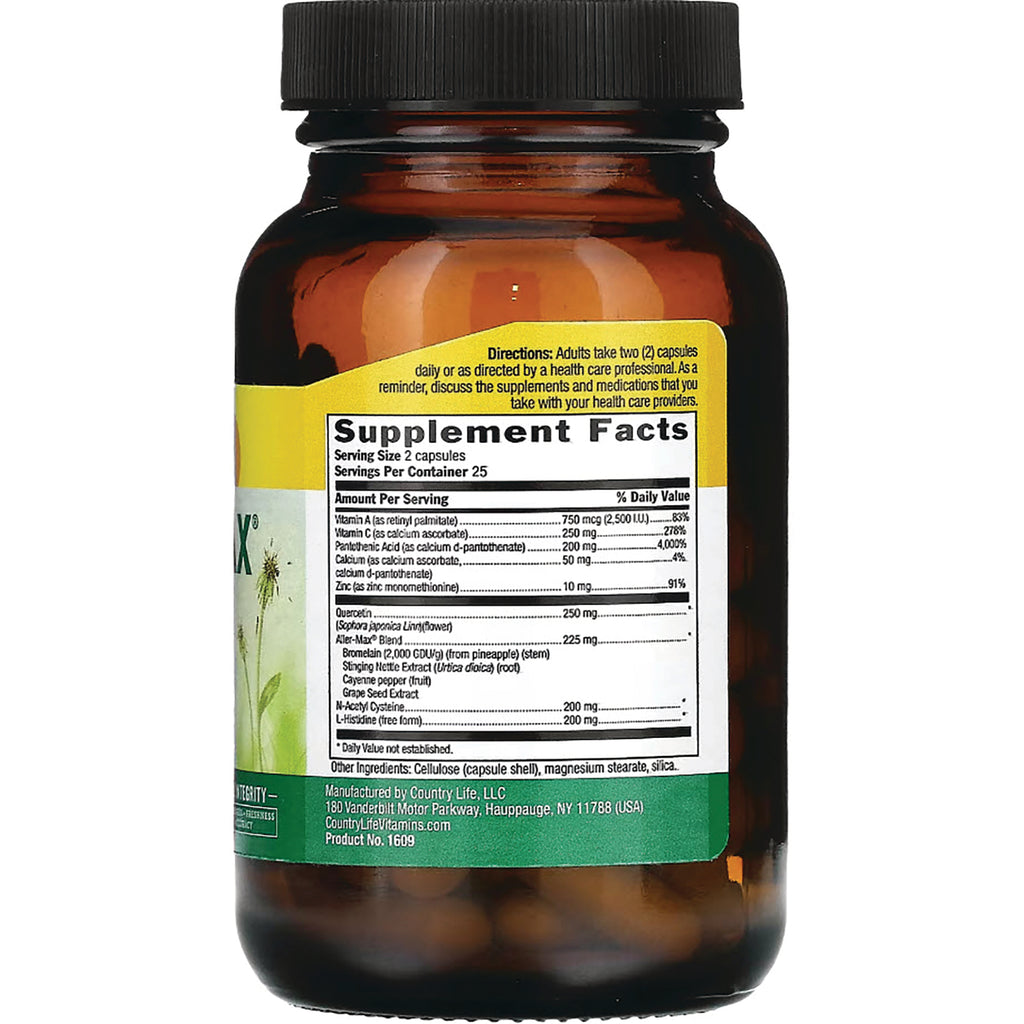 CRL457 | amber supplement bottle back showing Supplement Facts label and directions - Thumbnail