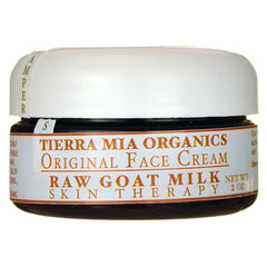 TMA010 | Tierra Mia Organics Original Face Cream, Raw Goat Milk, 2 oz jar