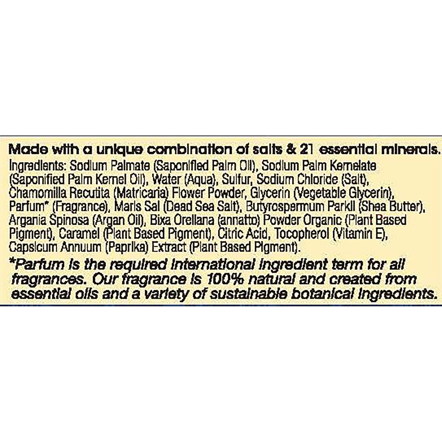 OWN026 | Ingredients and label