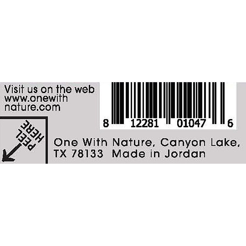 OWN028 | Back packaging with barcode, website, and made in Jordan text - Thumbnail
