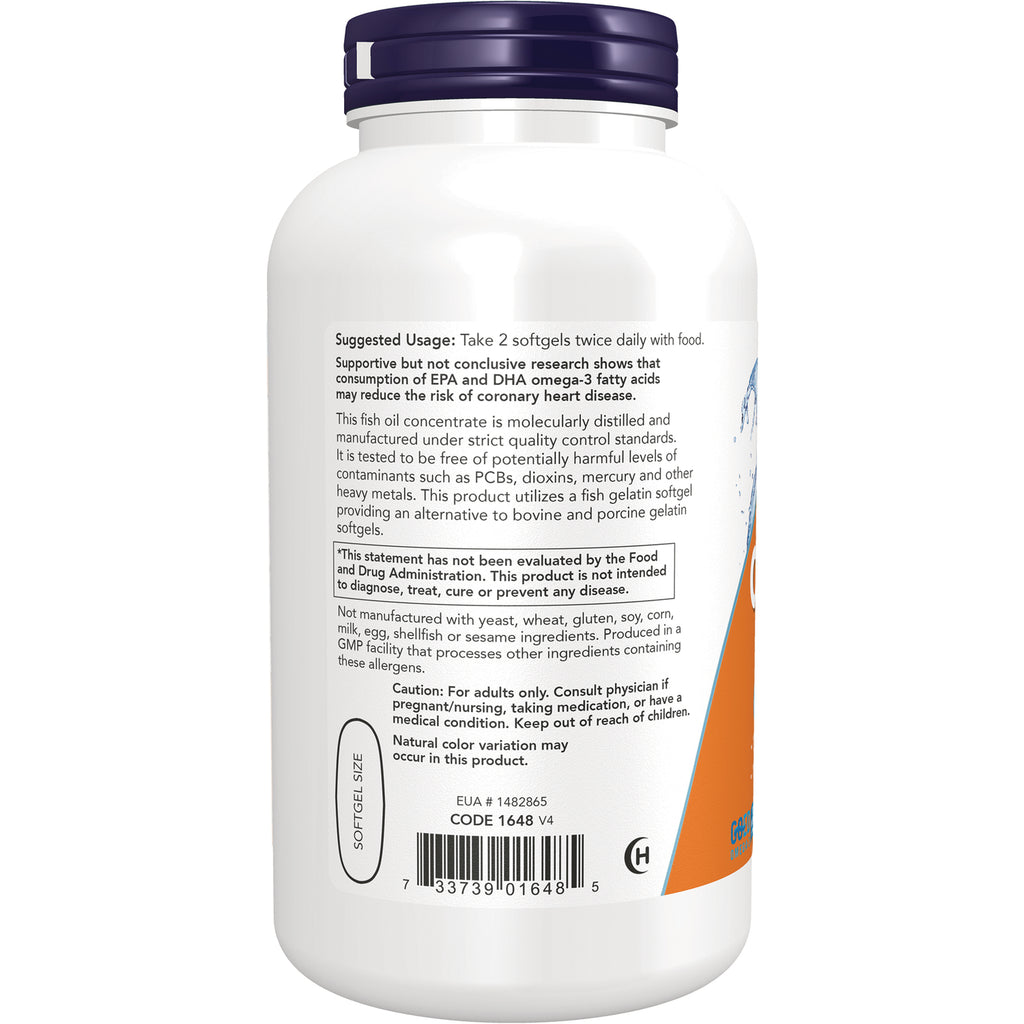 NWF1452 | Back label of white supplement bottle showing suggested usage, caution, ingredient claims, and barcode - Thumbnail