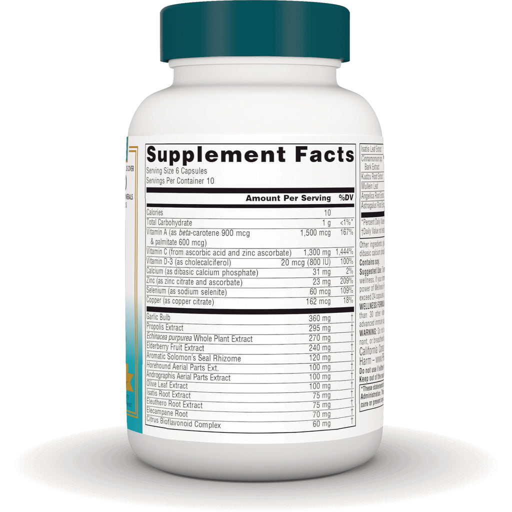 SN405 | Supplement Facts panel on back of dietary supplement bottle - Thumbnail