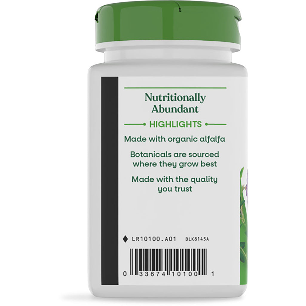 NW106 | back of white supplement bottle showing safety and gluten free text, contact info, and certification icons - Thumbnail