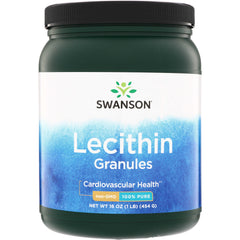 SW348 | Swanson Lecithin Granules, non-GMO, 100% pure, 16 oz
