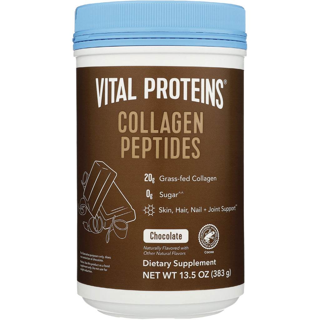 VPR052 | Vital Proteins Collagen Peptides, Chocolate, 13.5 oz canister - Thumbnail