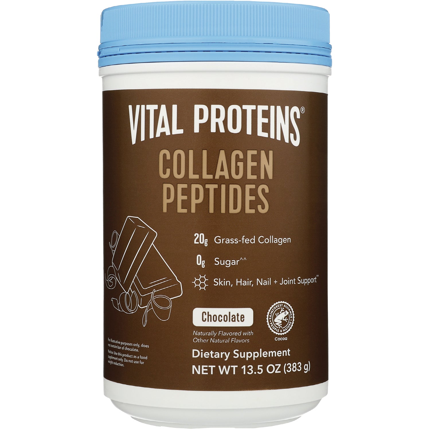 VPR052 | Vital Proteins Collagen Peptides, Chocolate, 13.5 oz canister