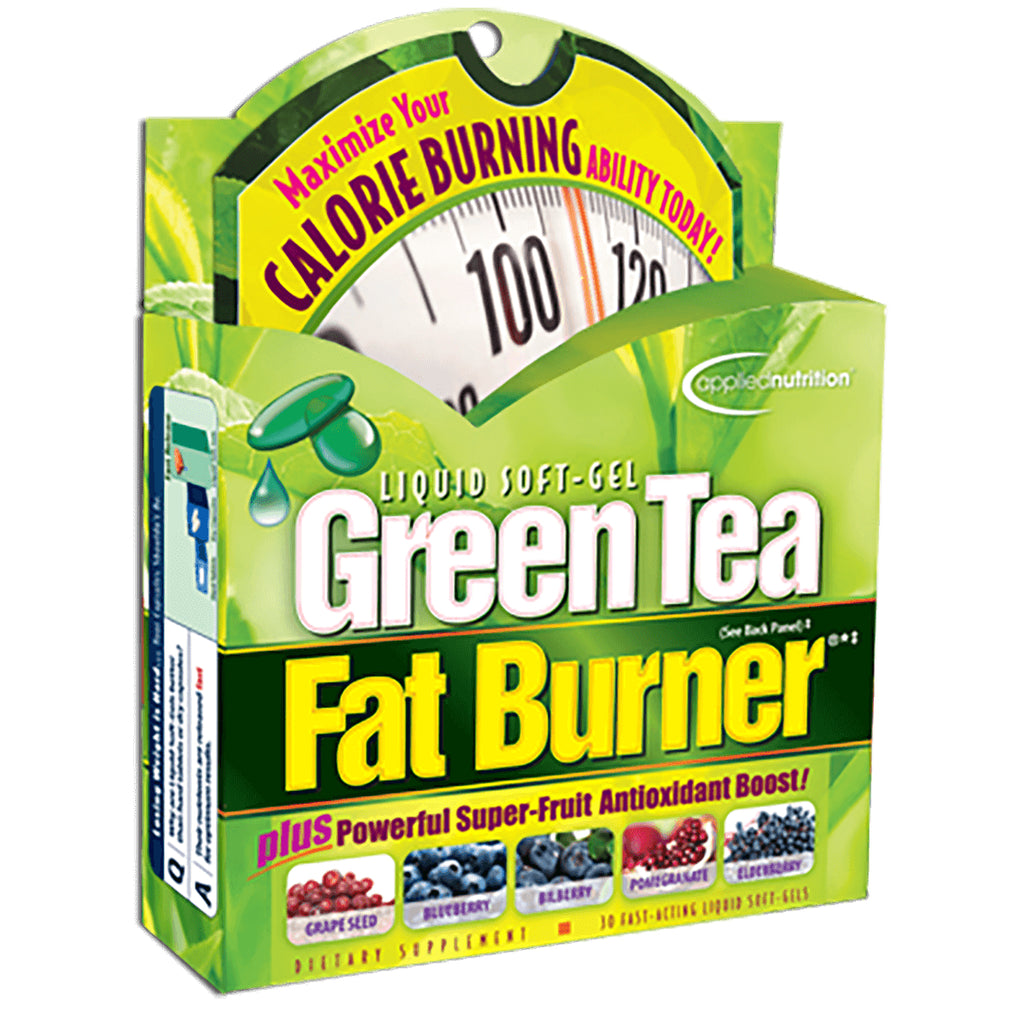 APT002 | Applied Nutrition Liquid Soft-Gel Green Tea Fat Burner box front - Thumbnail