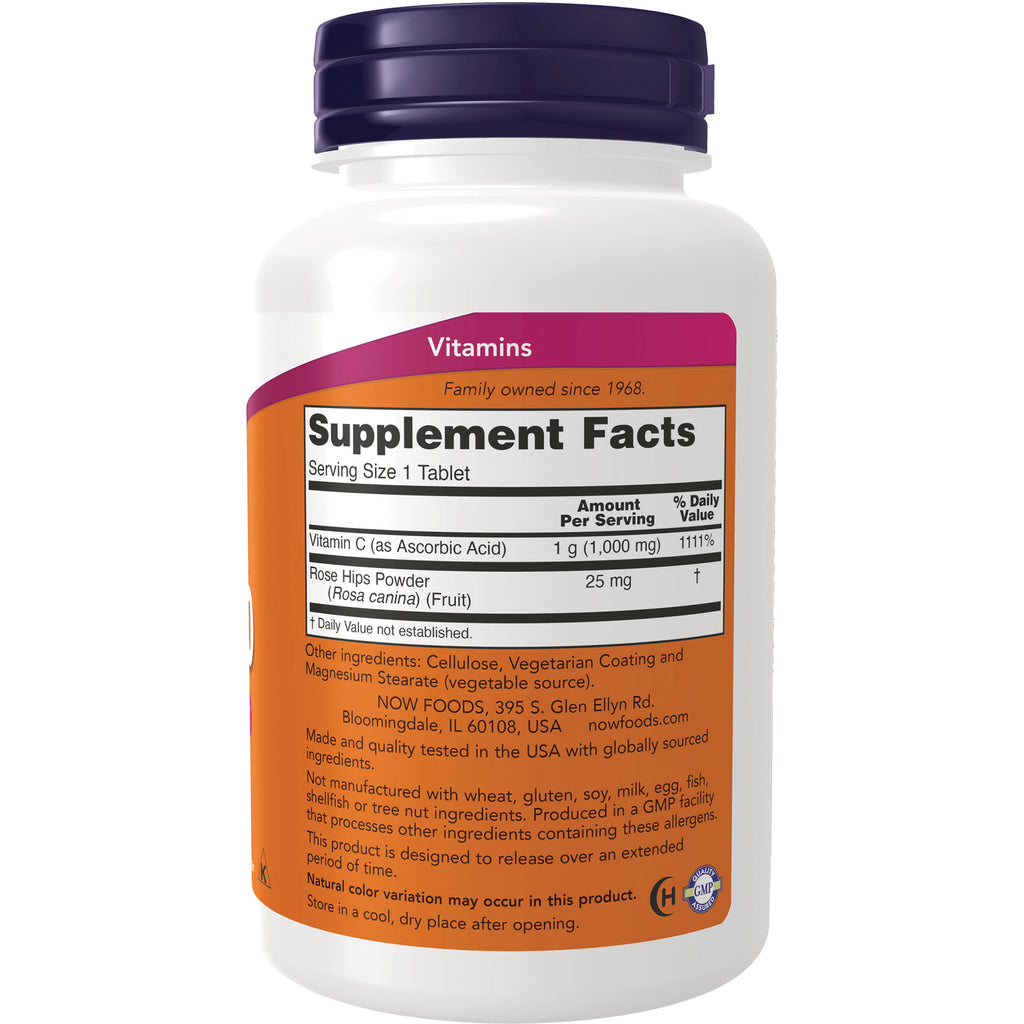 NWF1120 | back label showing Supplement Facts, serving size 1 tablet and ingredient list on white bottle - Thumbnail
