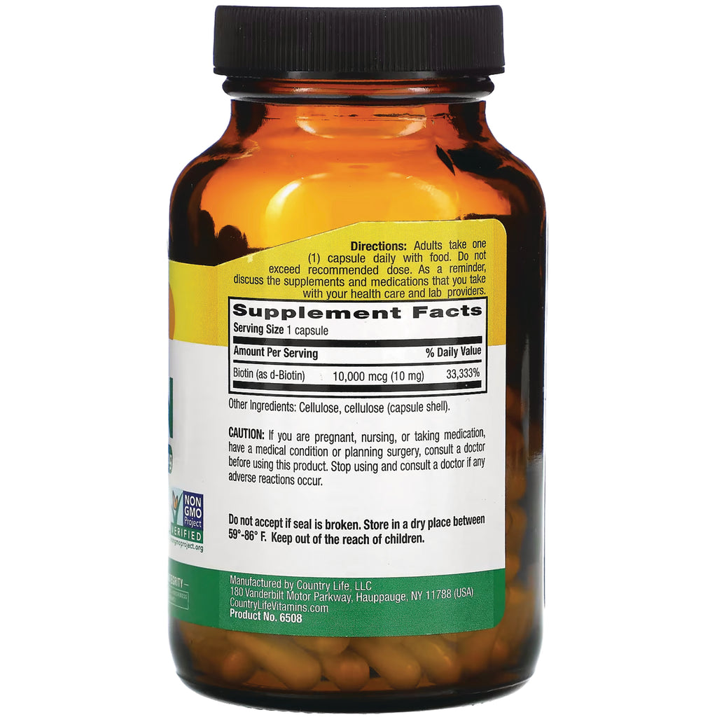 CRL550 | back label showing Supplement Facts panel, directions and caution text on amber bottle with capsules - Thumbnail