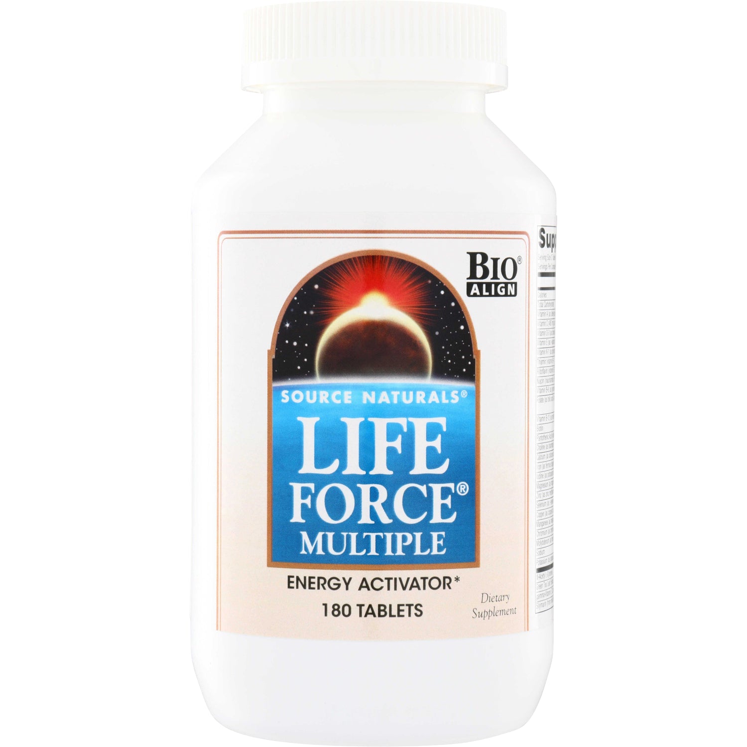 SN245 | Source Naturals Life Force Multiple Energy Activator, 180 tablets