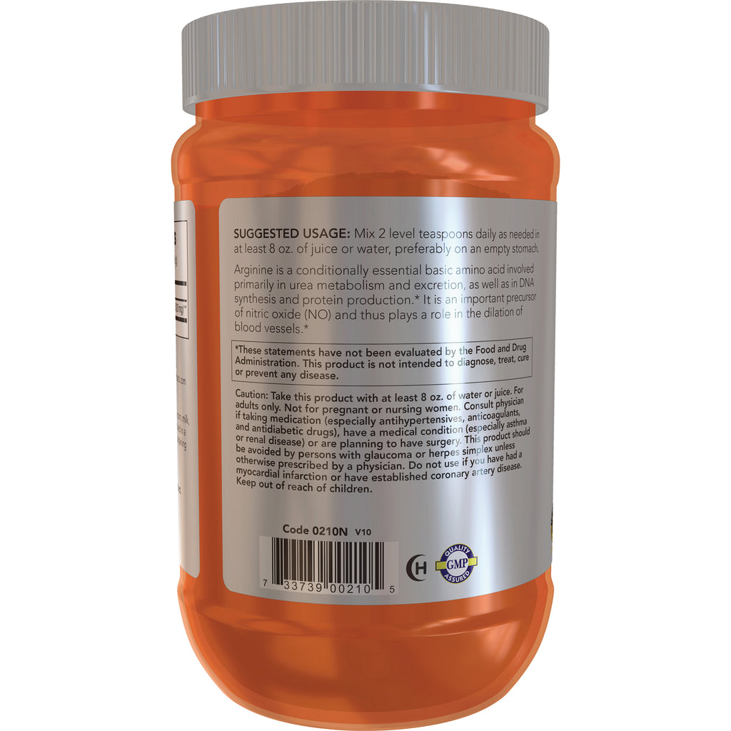 NWF891 | Back label of orange supplement jar showing suggested usage, warnings, and barcode - Thumbnail