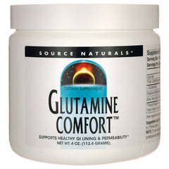 SN955 | Source Naturals Glutamine Comfort dietary supplement, 4 oz (113.4 g)