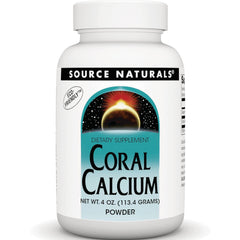 SN614 | Source Naturals Coral Calcium powder dietary supplement, 4 oz (113.4 g)