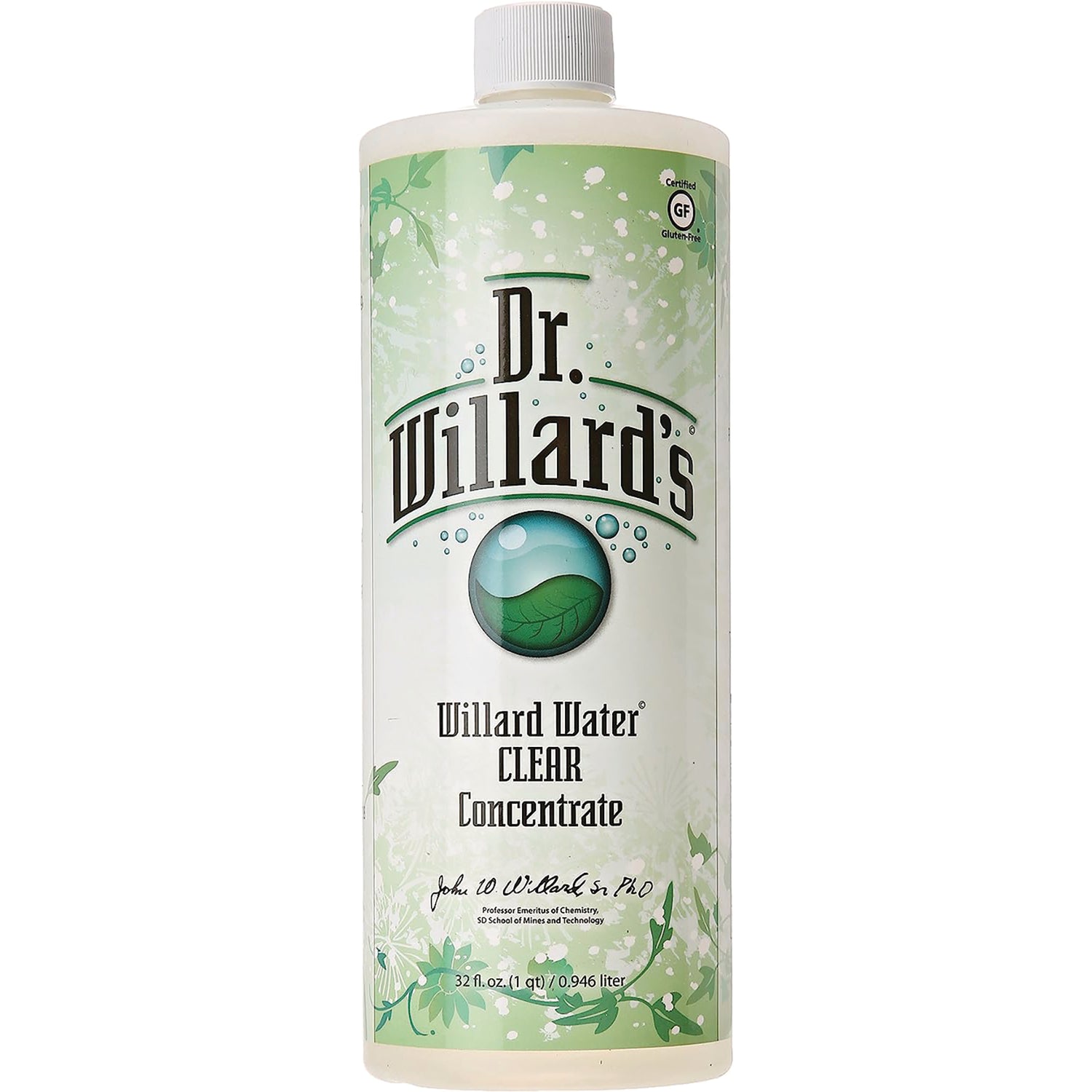 WW017 | Dr. Willard's Willard Water Clear Concentrate, 32 fl oz bottle, gluten free