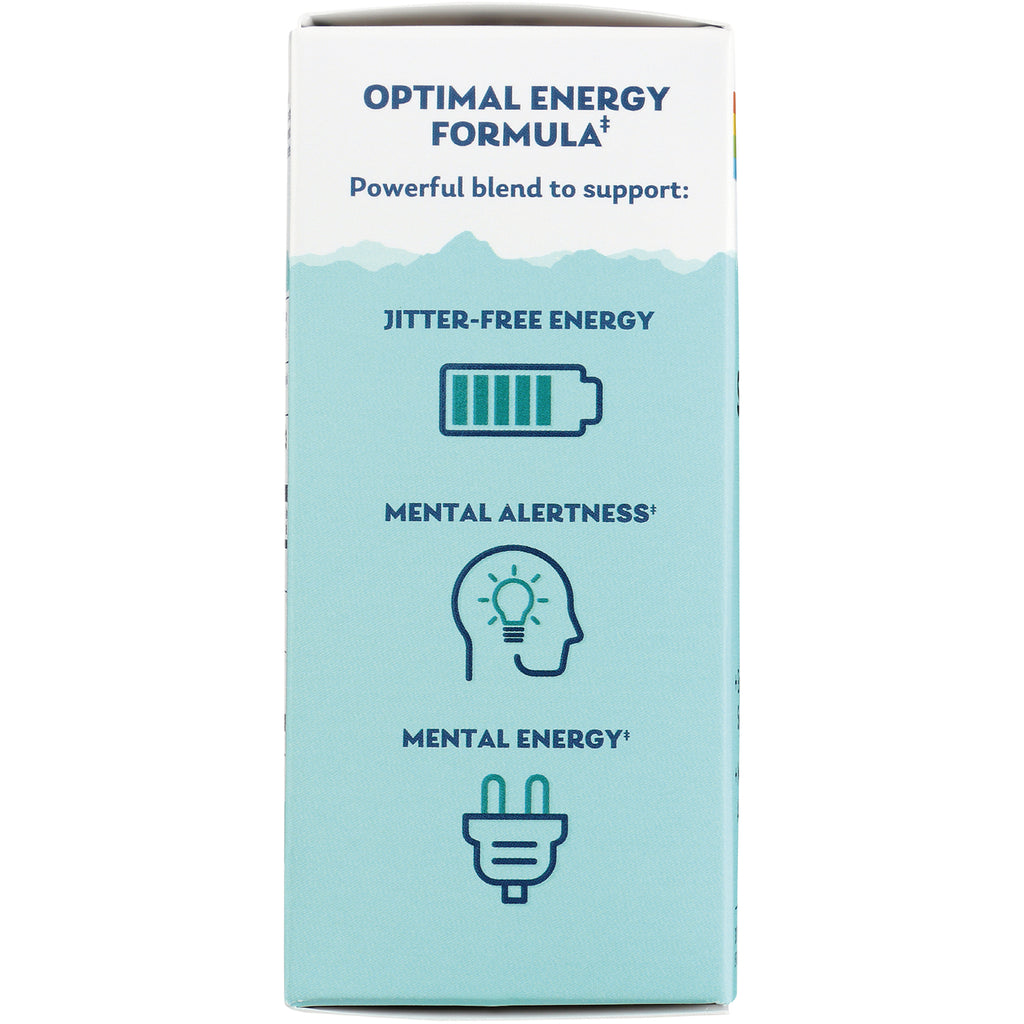 SLR489 | Optimal Energy Formula benefits: Jitter-Free Energy, Mental Alertness, Mental Energy icons - Thumbnail