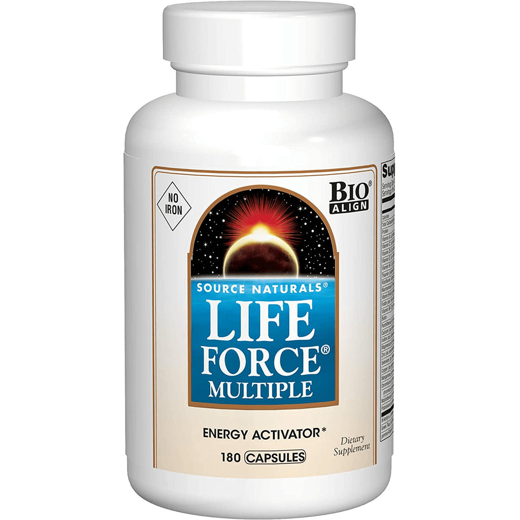 SN386 | Source Naturals Life Force Multiple Energy Activator dietary supplement, 180 capsules - Thumbnail