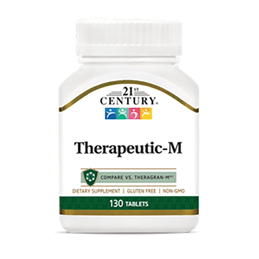CNT283 | White 21st Century Therapeutic-M supplement bottle labeled 130 tablets - Thumbnail