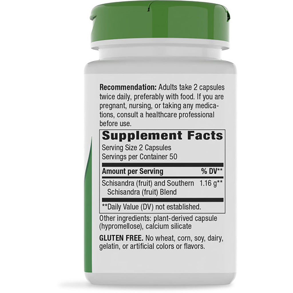 NW165 | bottle back label showing Supplement Facts panel with serving size, ingredient blend, and safety warnings - Thumbnail
