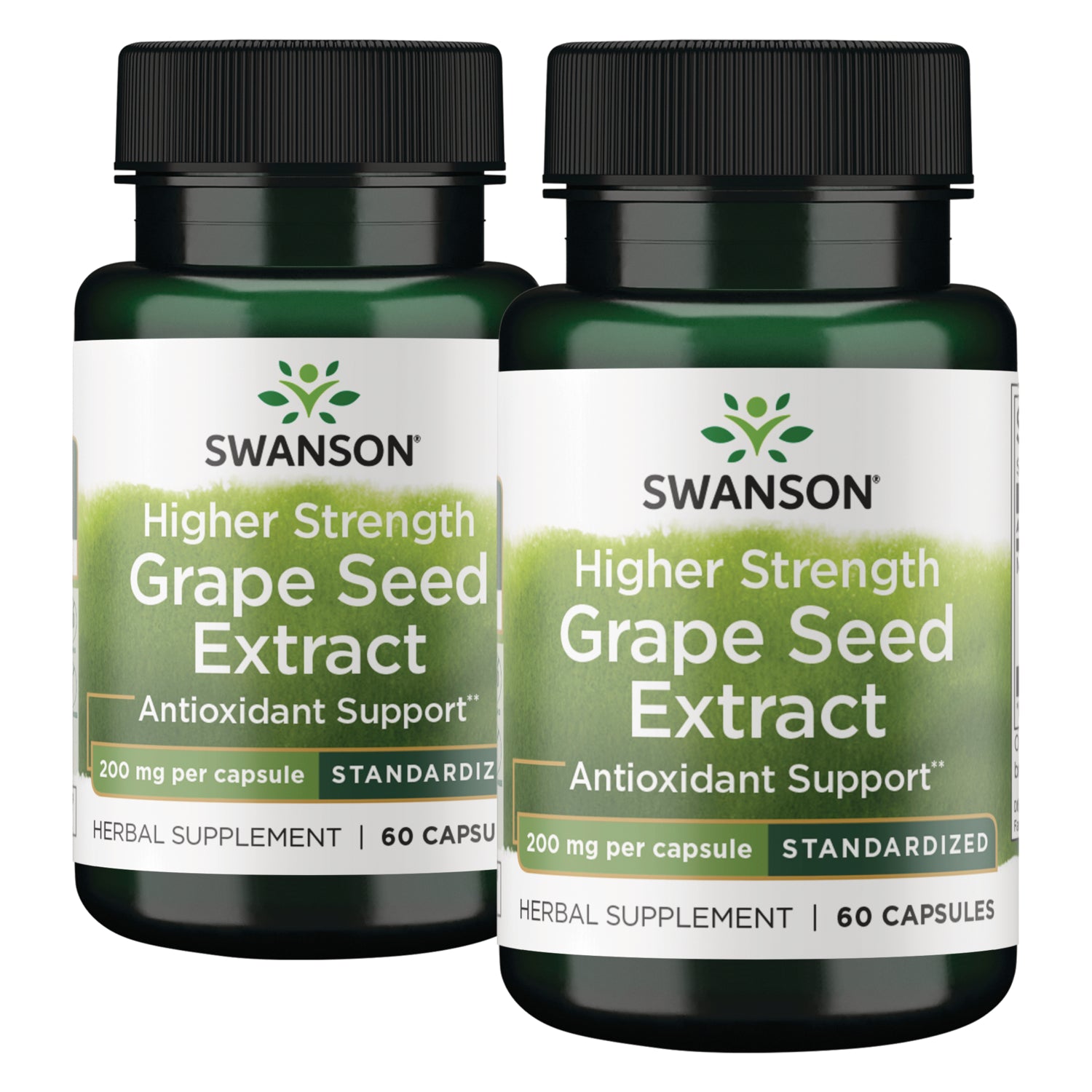 SWH098 | Swanson Higher Strength Grape Seed Extract - Standardized - 2 Pack