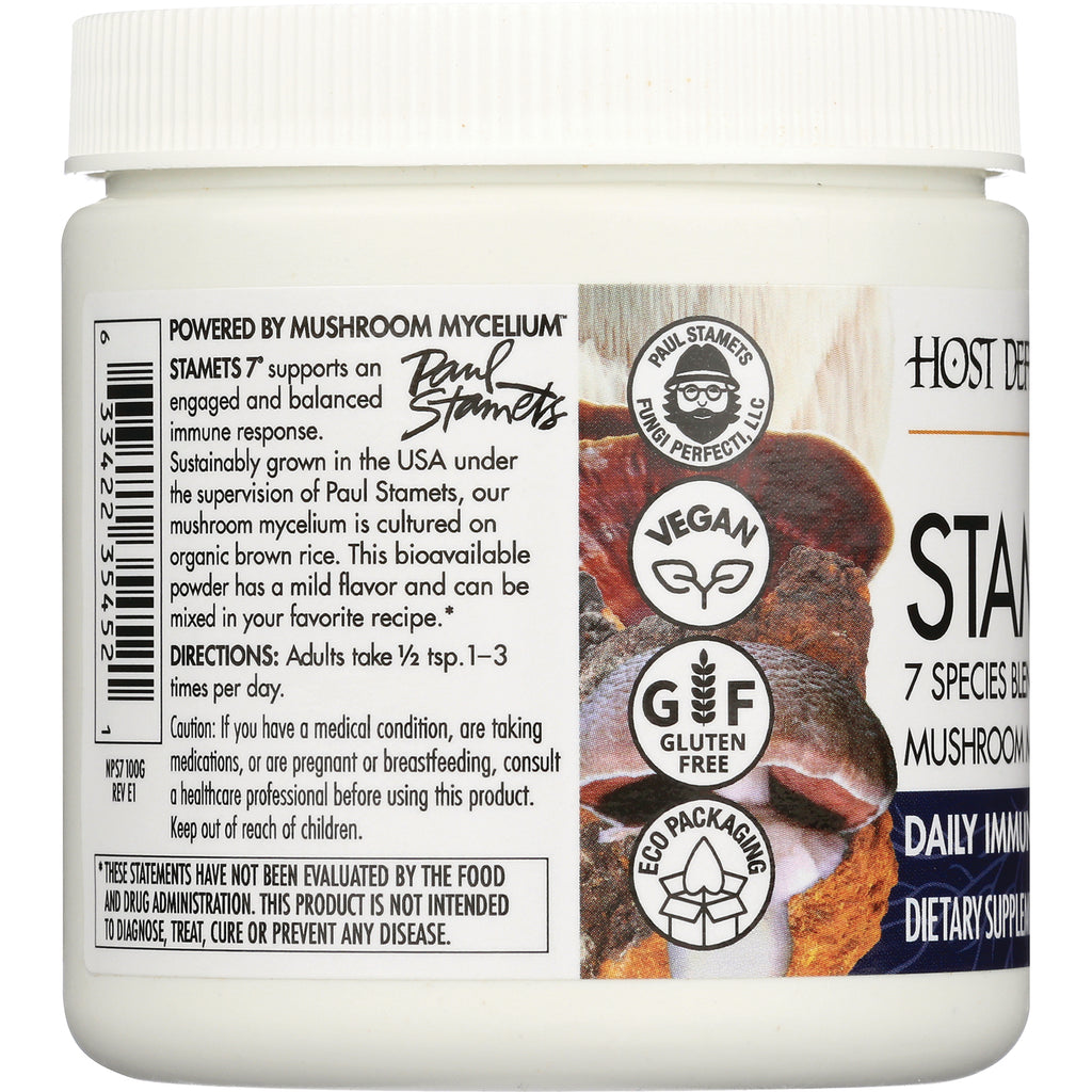 FUN029 | side label infographic showing mushroom mycelium claim, vegan, gluten free, eco packaging icons and directions - Thumbnail