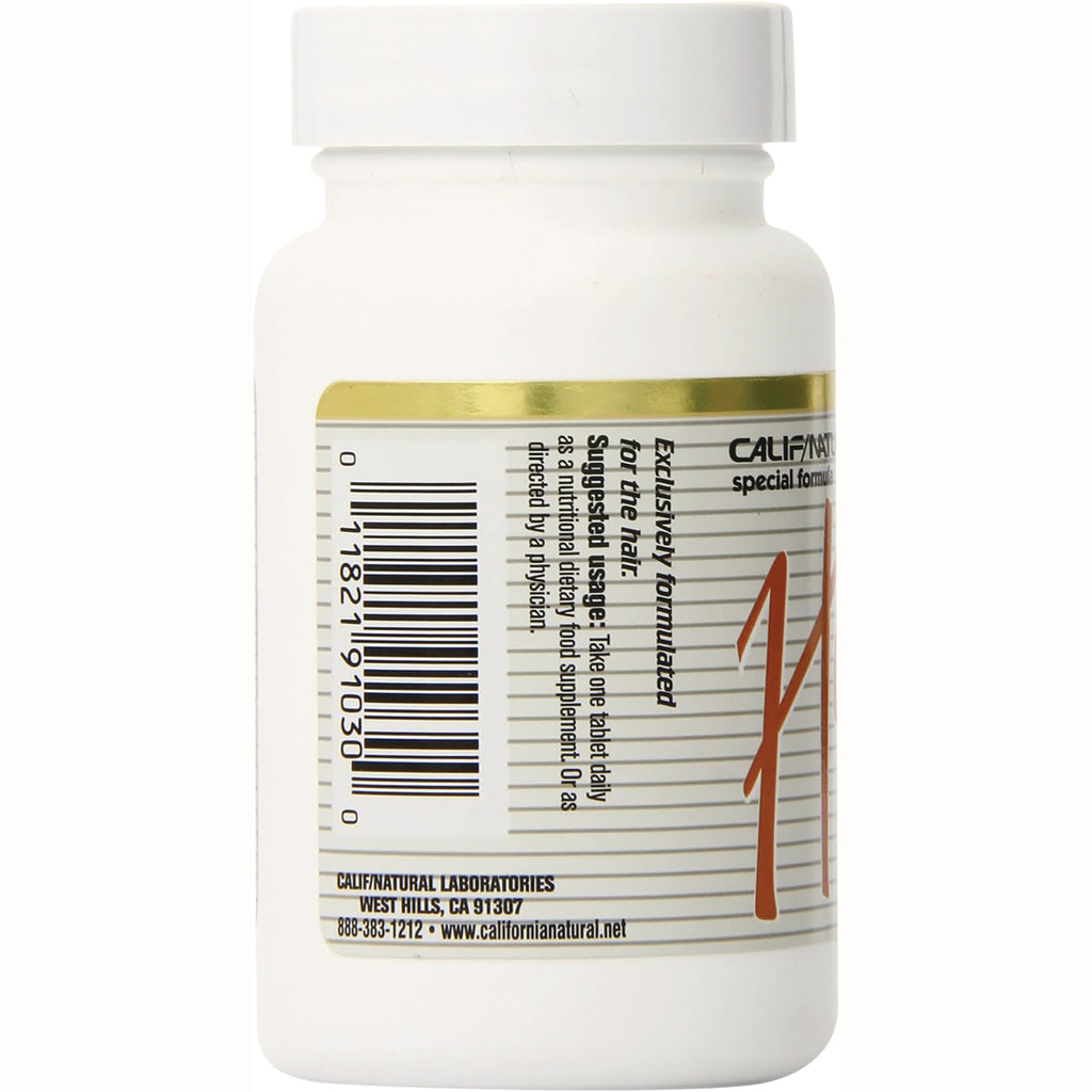 CNA006 | Back label of white supplement bottle showing barcode, suggested usage text and manufacturer info - Thumbnail