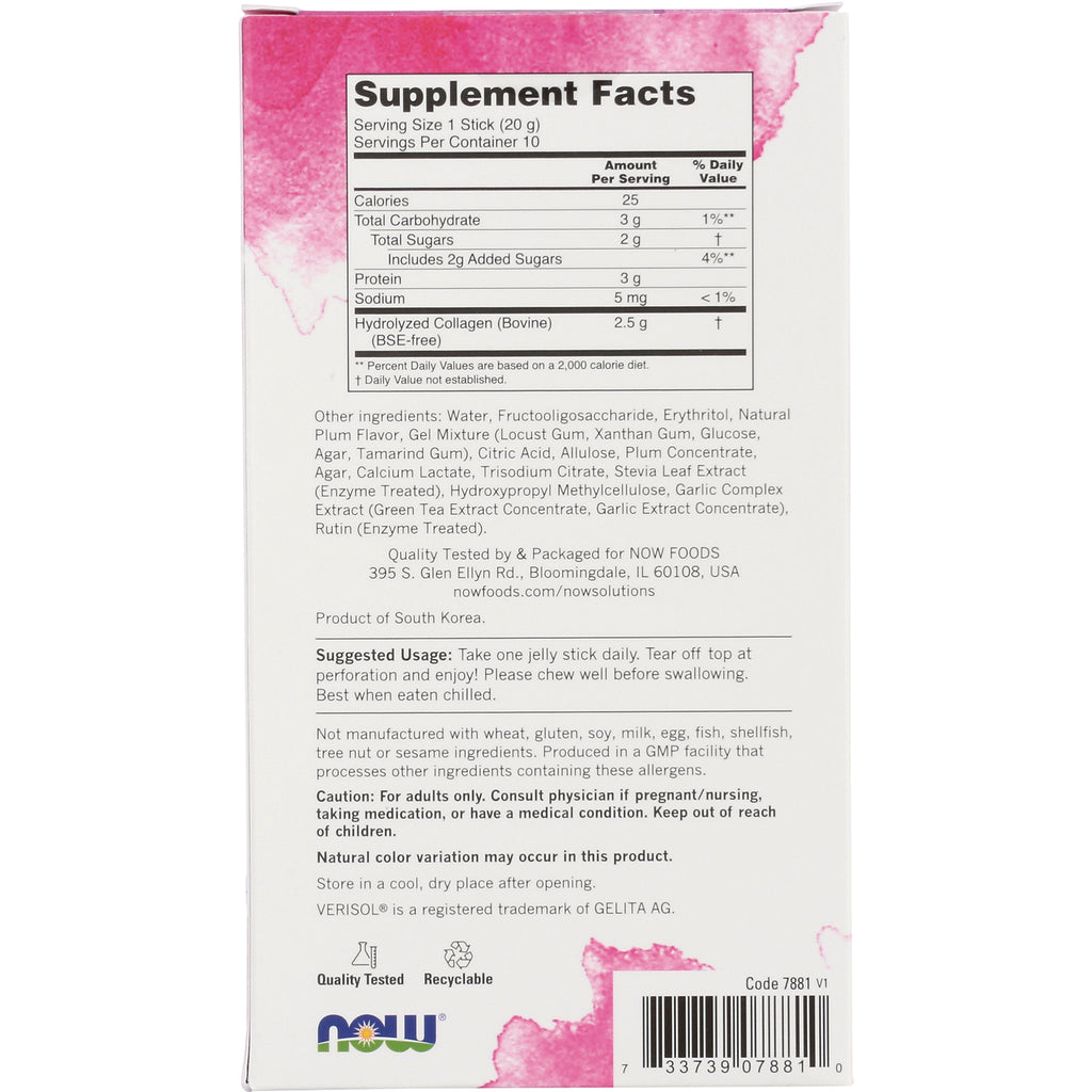 NWF1365 | Back of product box showing Supplement Facts panel, ingredients, suggested usage, and barcode - Thumbnail