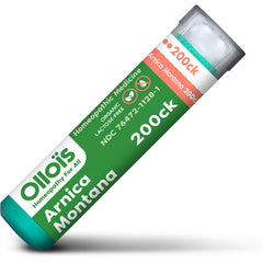 OLH014 | Green tube of Arnica Montana homeopathic medicine labeled 200ck