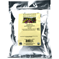 STB023 | Starwest Botanicals Burdock Root C/S Organic, 1 lb foil pouch