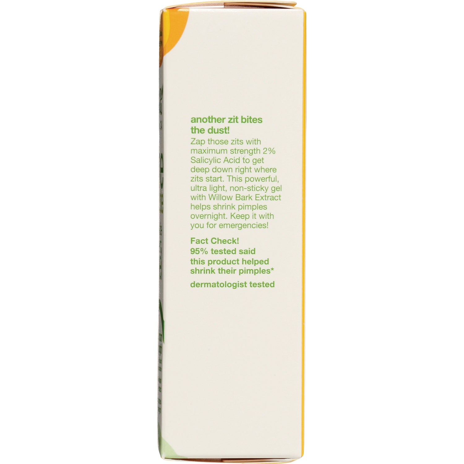 ABA069 | Another zit bites the dust! 2% Salicylic Acid gel with Willow Bark Extract, dermatologist tested