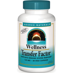 SN607 | Source Naturals Wellness Transfer Factor 125 mg, 60 vegetarian capsules