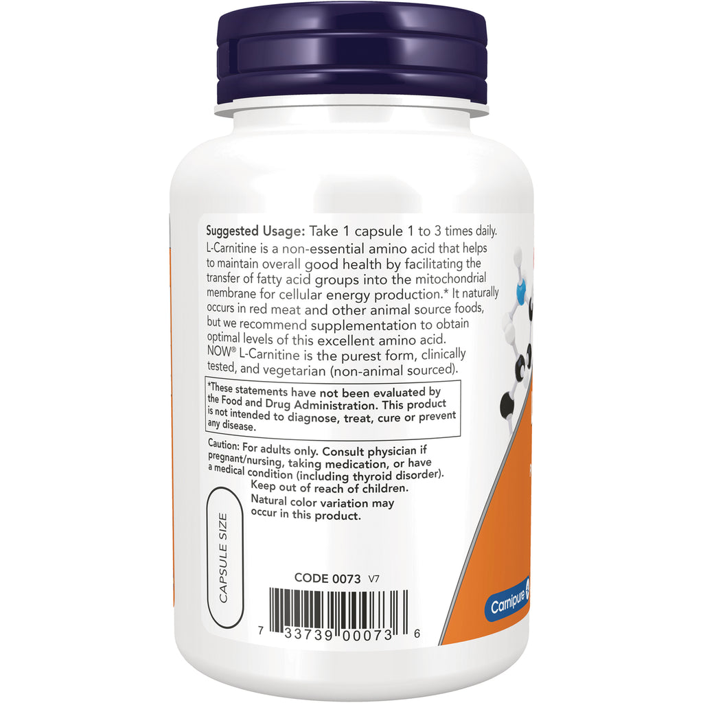 NWF1054 | Back label of white supplement bottle showing suggested usage, warnings, and barcode - Thumbnail