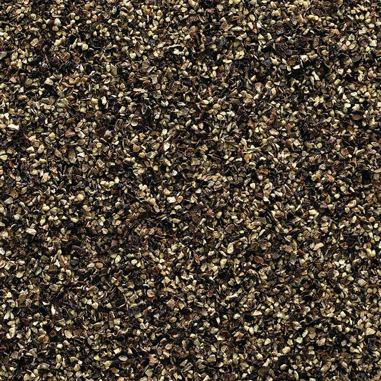 FNP061 | close-up of coarse green and brown crushed pepper granules texture