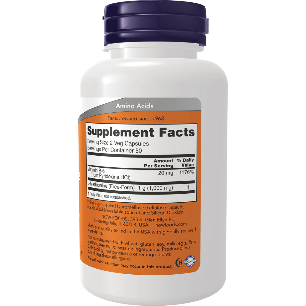 NWF833 | Back of white supplement bottle showing Supplement Facts panel and ingredient text - Thumbnail