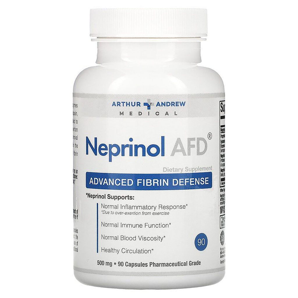 AAM006 | Arthur Andrew Medical Neprinol AFD Advanced Fibrin Defense dietary supplement, 90 capsules - Thumbnail