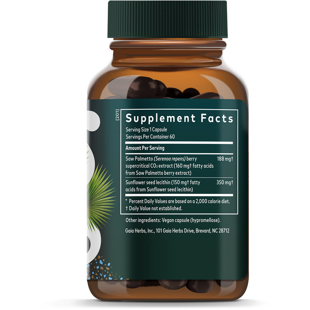 GH020 | Back panel showing Supplement Facts, ingredient list, and suggested use directions - Thumbnail