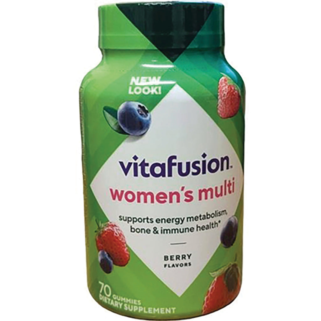 VFS012 | vitafusion Women's Multi gummies, berry flavors, 70 gummies bottle - Thumbnail