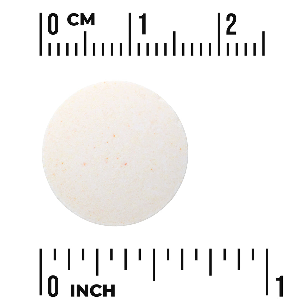 SW840 | Round tablet with size scale in inches and centimeters - Thumbnail