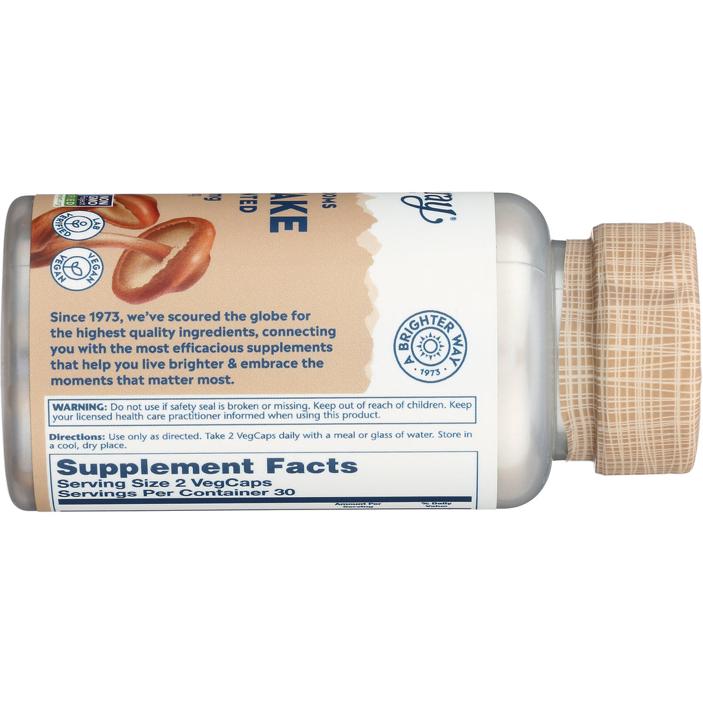 SLR466 | Back of supplement bottle label showing Supplement Facts and usage directions - Thumbnail