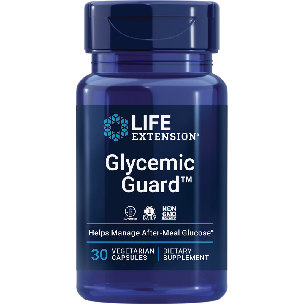 LE430 | Life Extension Glycemic Guard bottle, 30 vegetarian capsules dietary supplement - Thumbnail