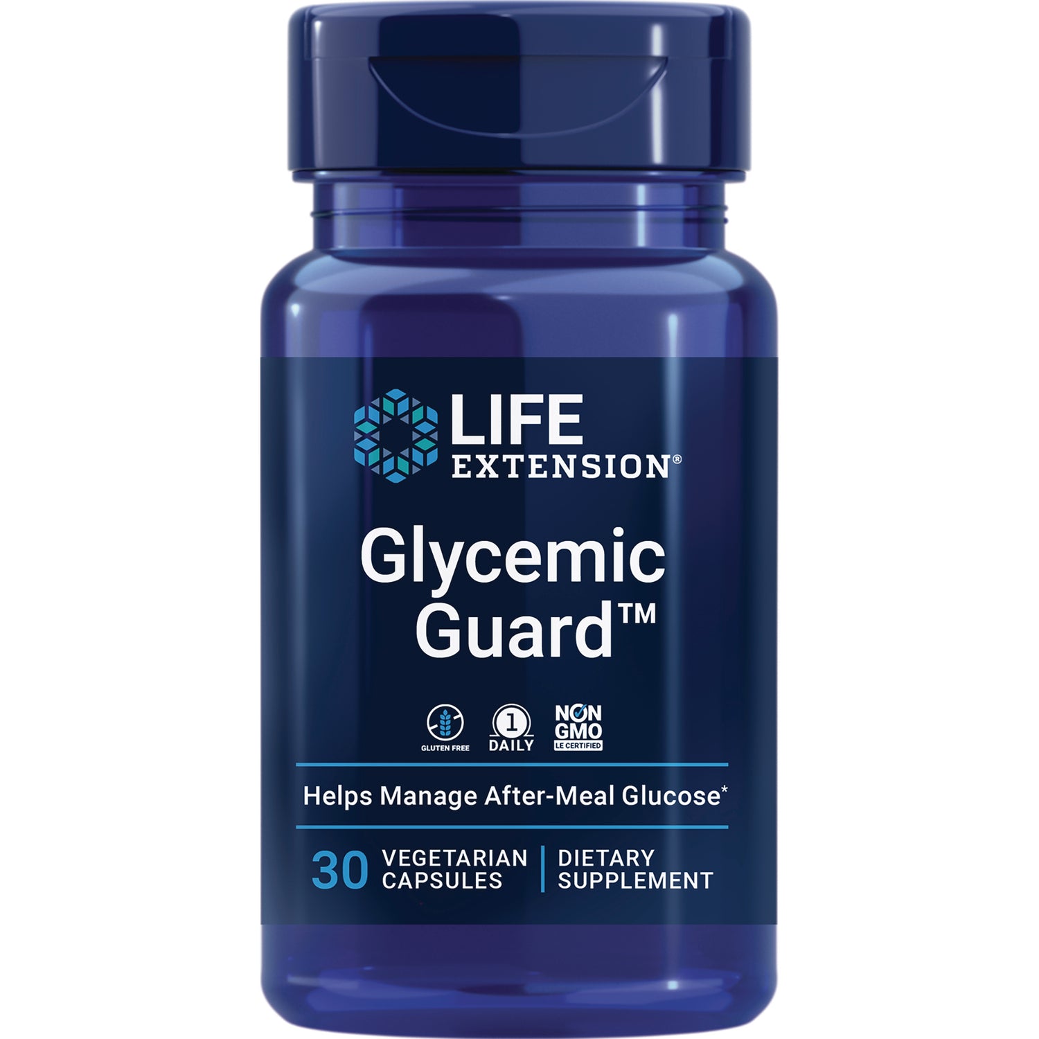 LE430 | Life Extension Glycemic Guard bottle, 30 vegetarian capsules dietary supplement
