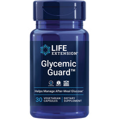 LE430 | Life Extension Glycemic Guard bottle, 30 vegetarian capsules dietary supplement