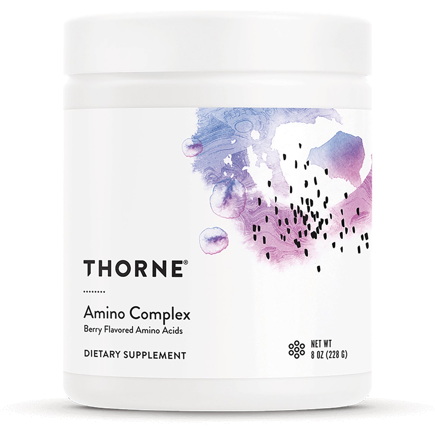TRN004 | Thorne Amino Complex, Berry Flavored Amino Acids dietary supplement powder, 8 oz (228 g)