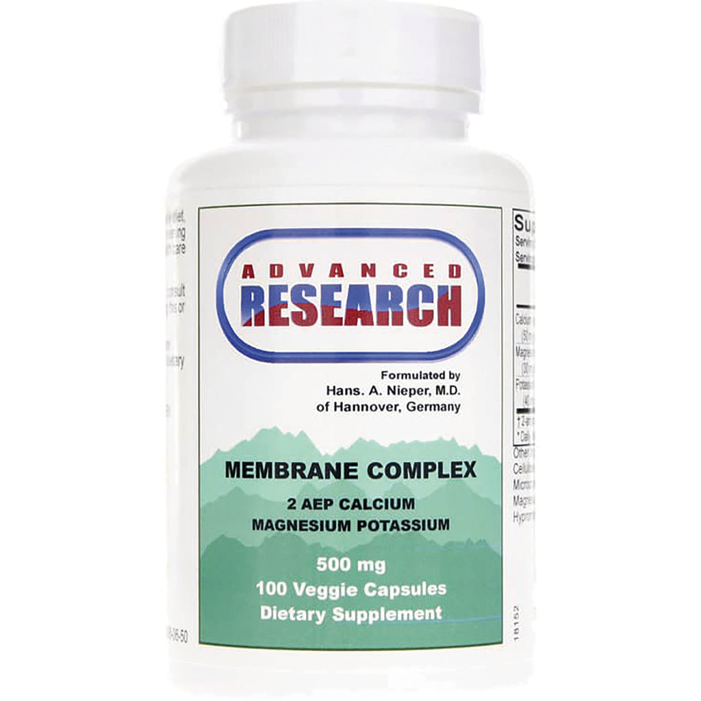 ADR023 | Advanced Research Membrane Complex supplement bottle, 500 mg, 100 veggie capsules - Thumbnail