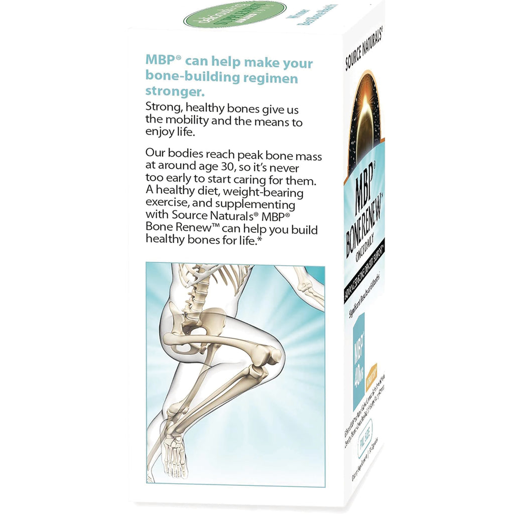 SN549 | MBP can help make your bone-building regimen stronger infographic with bone illustration - Thumbnail